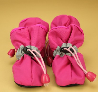 KFX-7314877 Soft Bottom Pet Shoes for Dogs – Antiskid & Warm Boots in Various Colors and Sizes