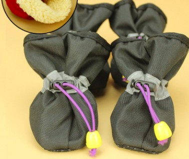 KFX-7314877 Soft Bottom Pet Shoes for Dogs – Antiskid & Warm Boots in Various Colors and Sizes