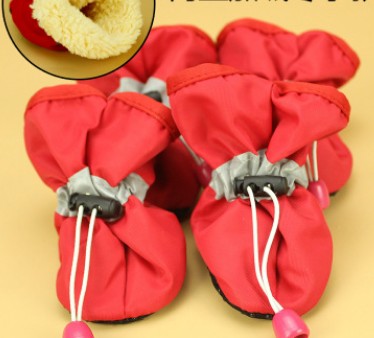 KFX-7314877 Soft Bottom Pet Shoes for Dogs – Antiskid & Warm Boots in Various Colors and Sizes
