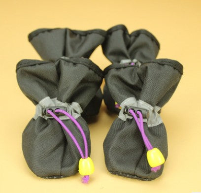 KFX-7314877 Soft Bottom Pet Shoes for Dogs – Antiskid & Warm Boots in Various Colors and Sizes
