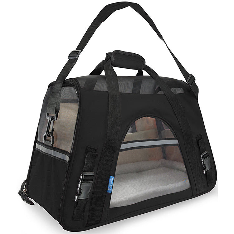 KFX-7320253 Breathable Small Teddy Dog Backpack for Comfortable Travel - Large Capacity Under 20L