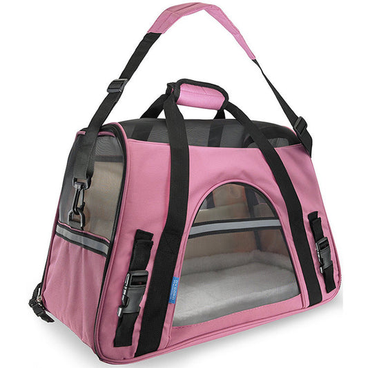 KFX-7320253 Breathable Small Teddy Dog Backpack for Comfortable Travel - Large Capacity Under 20L