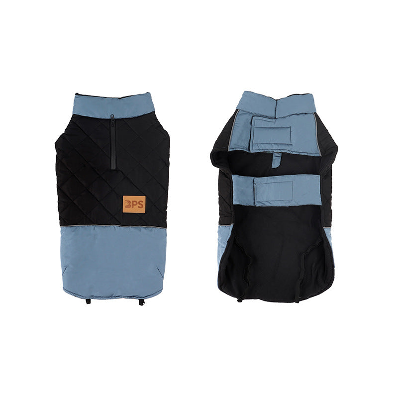 KFX-7322173 Stormsuit for Large Dogs - Weather-Resistant Coat in Green, Blue, Gray, Sizes 5XL to 8XL