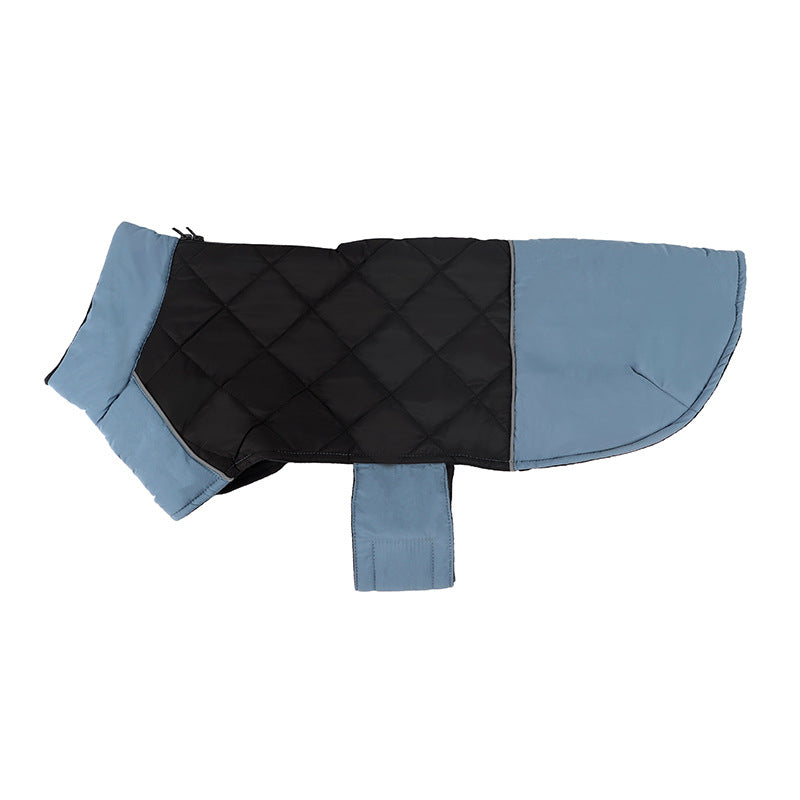 KFX-7322173 Stormsuit for Large Dogs - Weather-Resistant Coat in Green, Blue, Gray, Sizes 5XL to 8XL