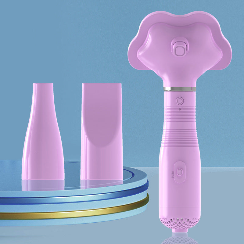 KFX-7325373 Two-in-One Pet Hair Dryer and Comb for Dogs and Cats - 600W Hot Air Blower Tool
