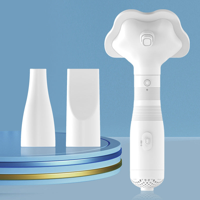 KFX-7325373 Two-in-One Pet Hair Dryer and Comb for Dogs and Cats - 600W Hot Air Blower Tool