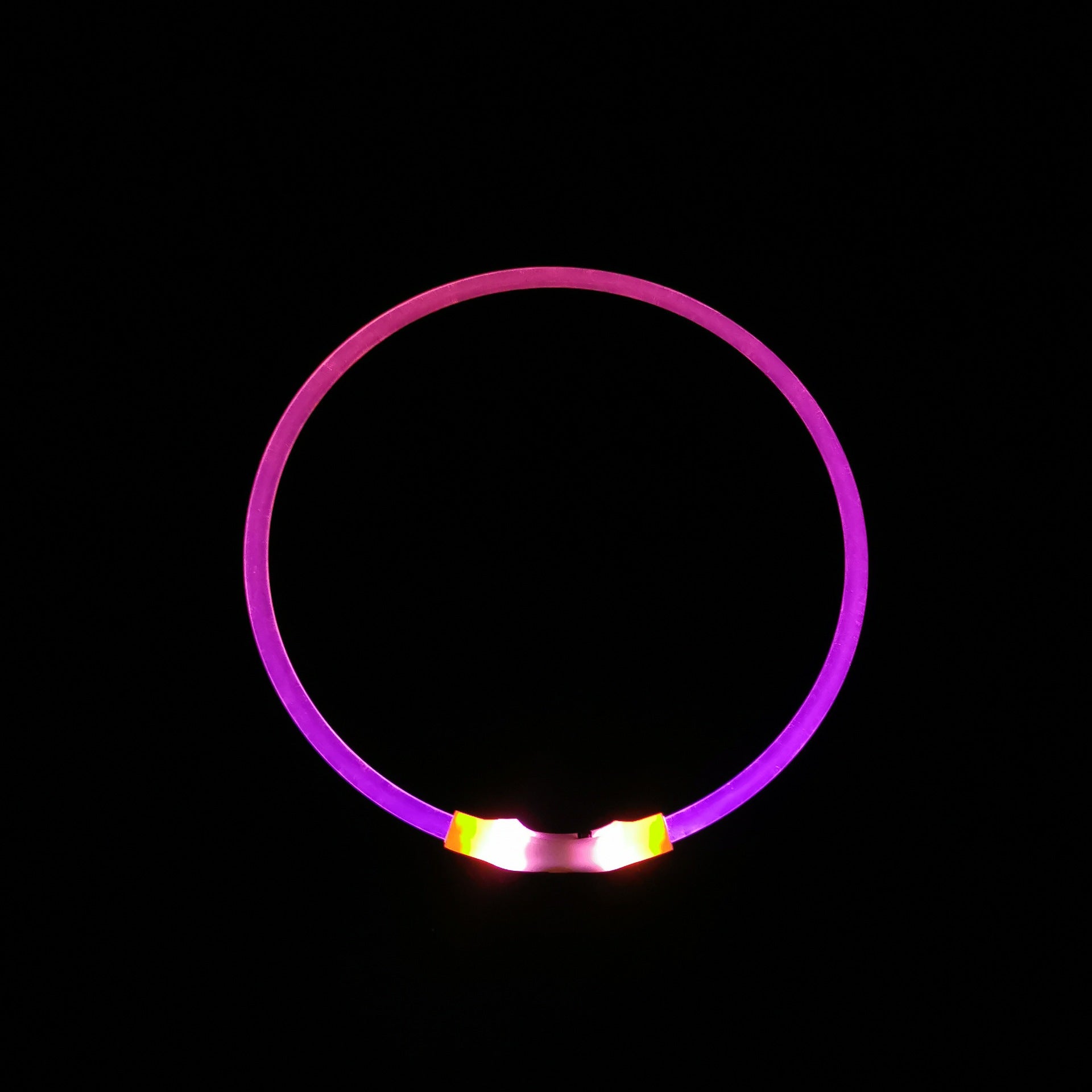 KFX-7325757 Luminous USB Rechargeable Dog Collar – Bright & Durable for All Seasons
