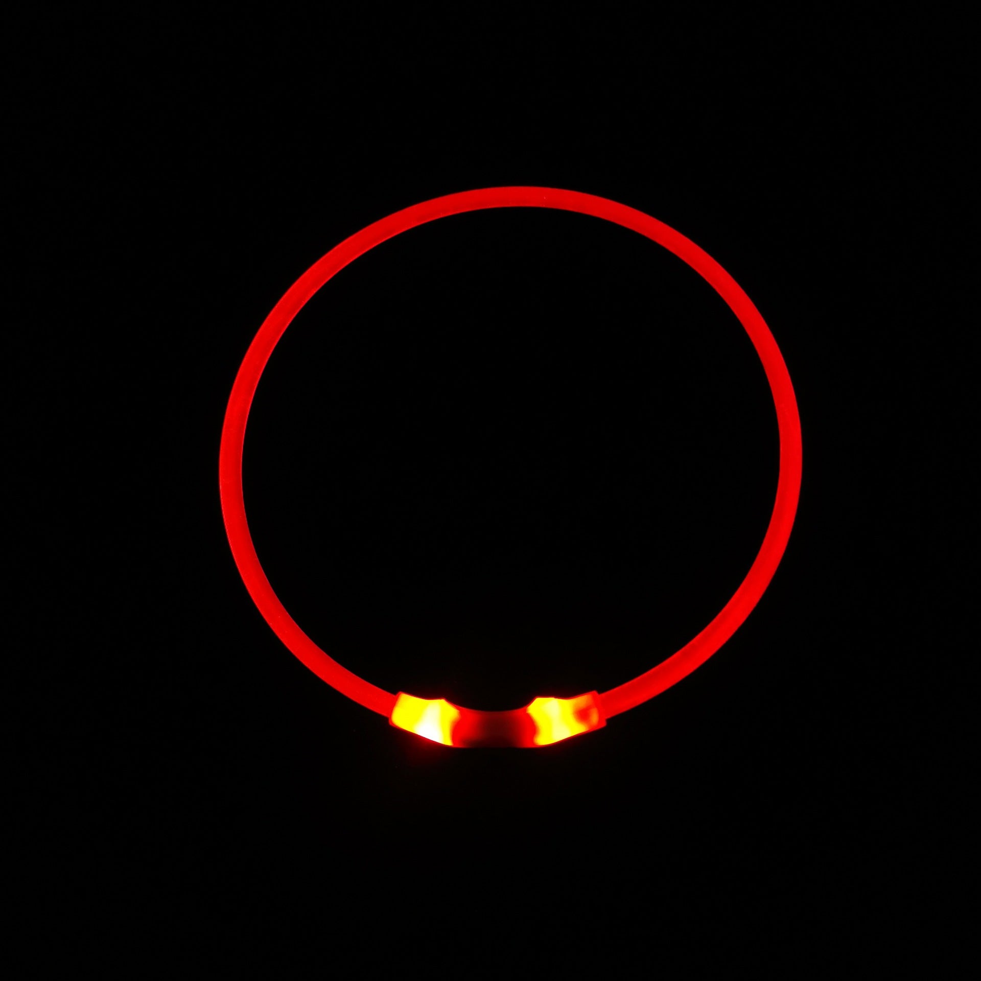 KFX-7325757 Luminous USB Rechargeable Dog Collar – Bright & Durable for All Seasons