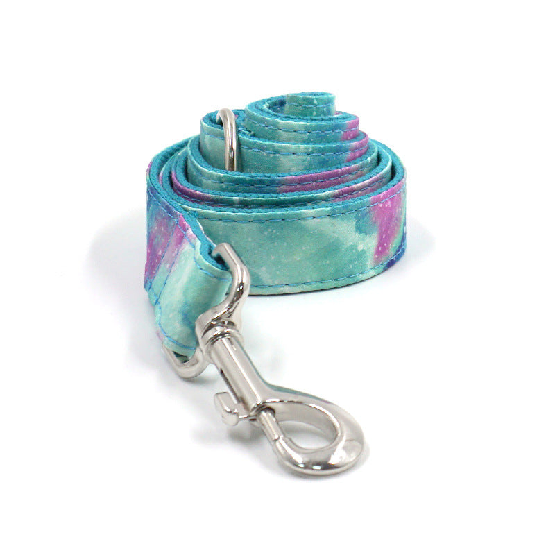 KFX-7329341 Durable Polyester Dog Collar with Traction Belt - Multiple Sizes Available