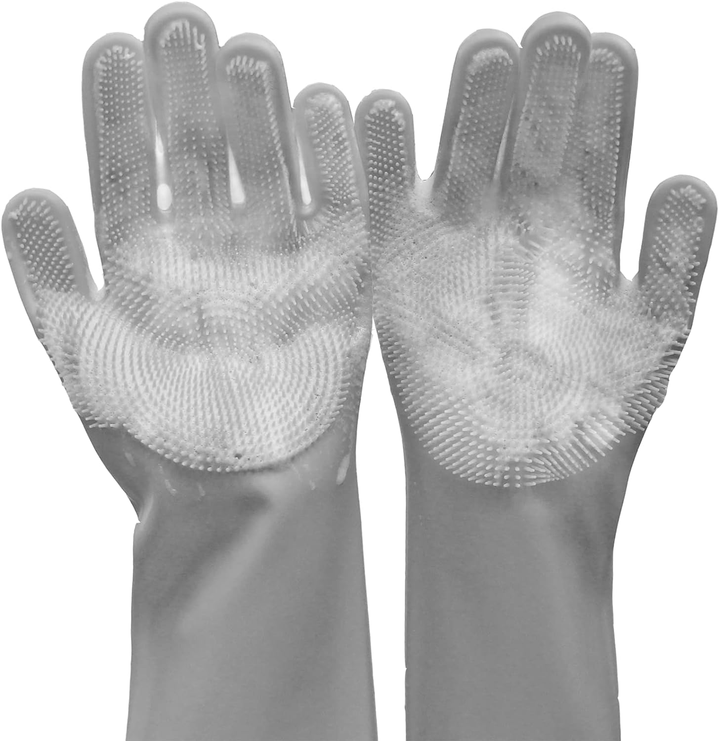 KFX-7331005 Durable Pet Grooming Gloves with Enhanced Five Finger Design for Cats and Dogs