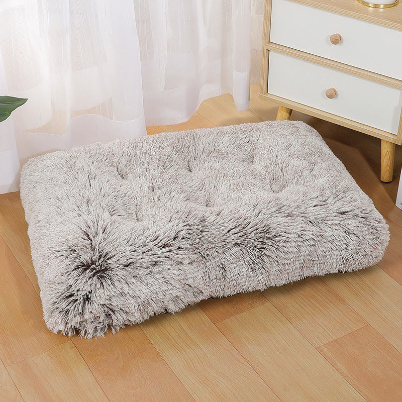 KFX-7331389 Cozy Dog and Cat Plush Pet Mat in Various Colors and Sizes