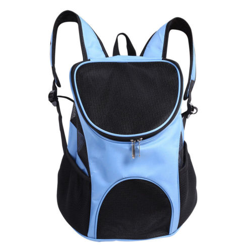 KFX-7331773 Foldable Pet Backpack with Chest Support - Lightweight Polyester Design