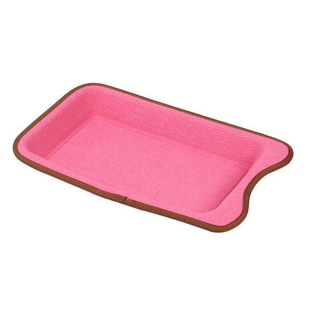 KFX-7335485 Durable Square Cat Scratching Board with Non-Slip Base and Catnip Included