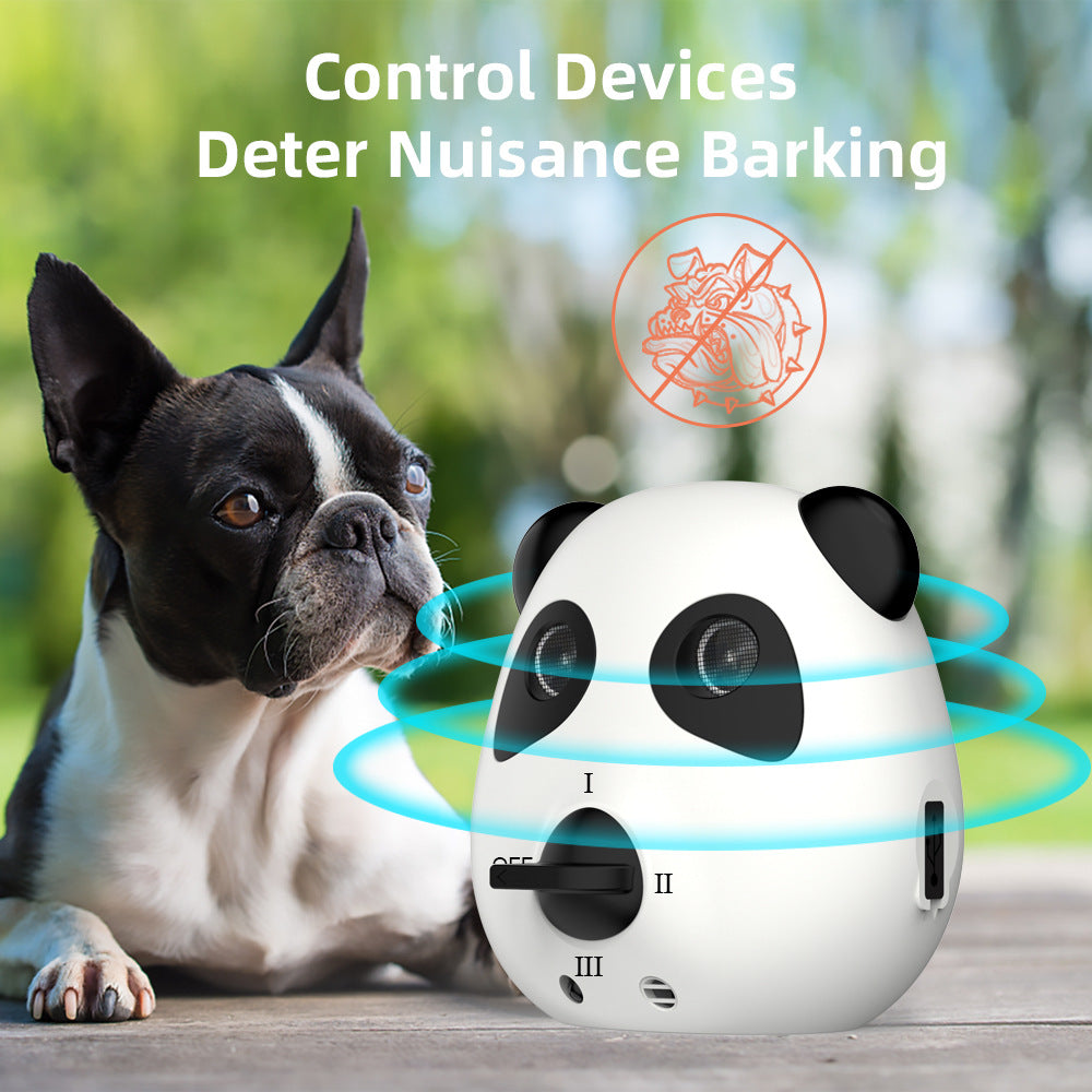 KFX-7338557 Ultrasonic Dog Bark Control Device with Adjustable Sensitivity and Waterproof Design