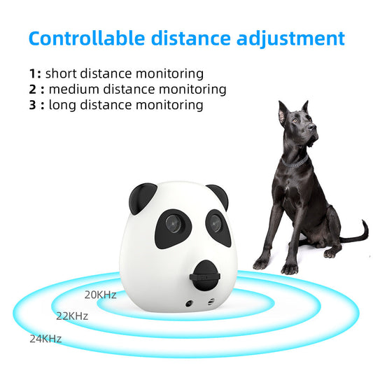 KFX-7338557 Ultrasonic Dog Bark Control Device with Adjustable Sensitivity and Waterproof Design