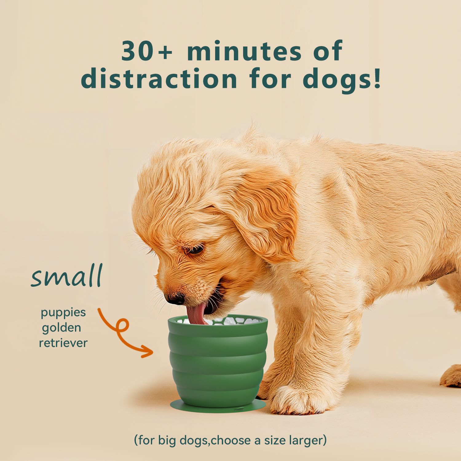 KFX-7340093 Non-Slip Silicone Slow Feed Pet Bowls in Yellow and Green - Available in Small and Large Sizes