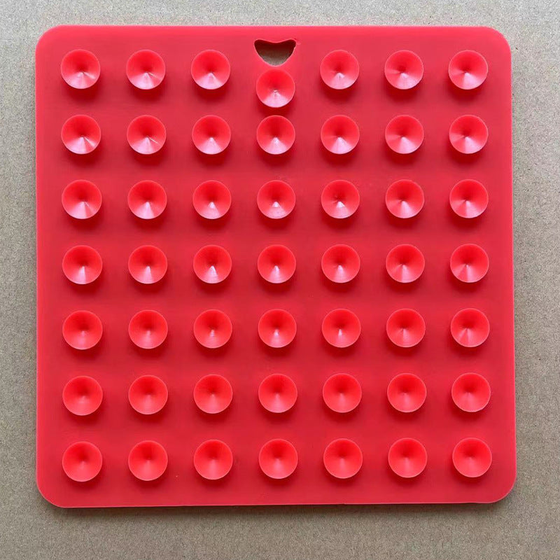 KFX-7341245 Silicone Licking Mat for Dogs - Pet Slow Feeder Safe Edible Material, Multiple Colors Available