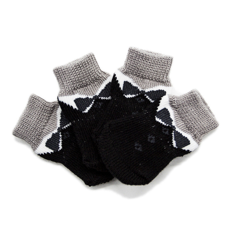 KFX-7347645 Halloween Pet Socks Dog Foot Covers - Various Colors and Sizes Available