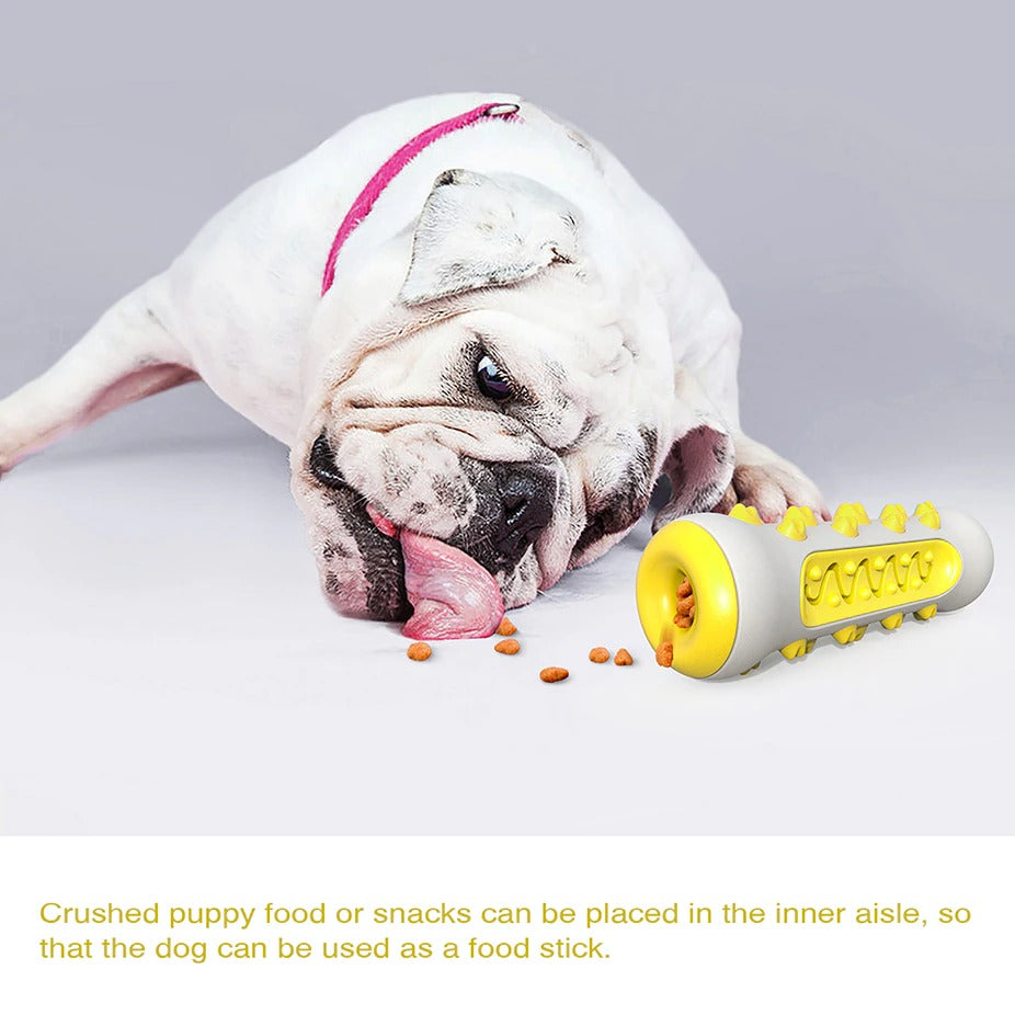 KFX-7348285 Durable TPR Dog Chew Toy with Toothbrush Design for Medium & Large Breeds - Safe and Effective Teeth Cleaning