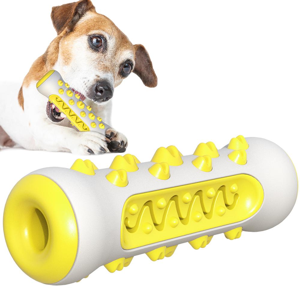 KFX-7348285 Durable TPR Dog Chew Toy with Toothbrush Design for Medium & Large Breeds - Safe and Effective Teeth Cleaning