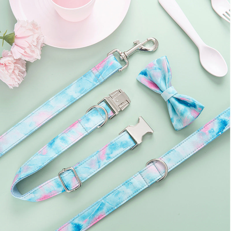 KFX-7352637 Personalized Custom Lettering Dog Collar for Pets - Casual Style, Multiple Sizes Available