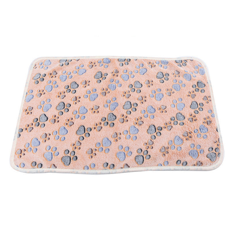 KFX-7358397 Cozy Coral Fleece Dog Blanket for All Sizes - S, M, L, XL Options