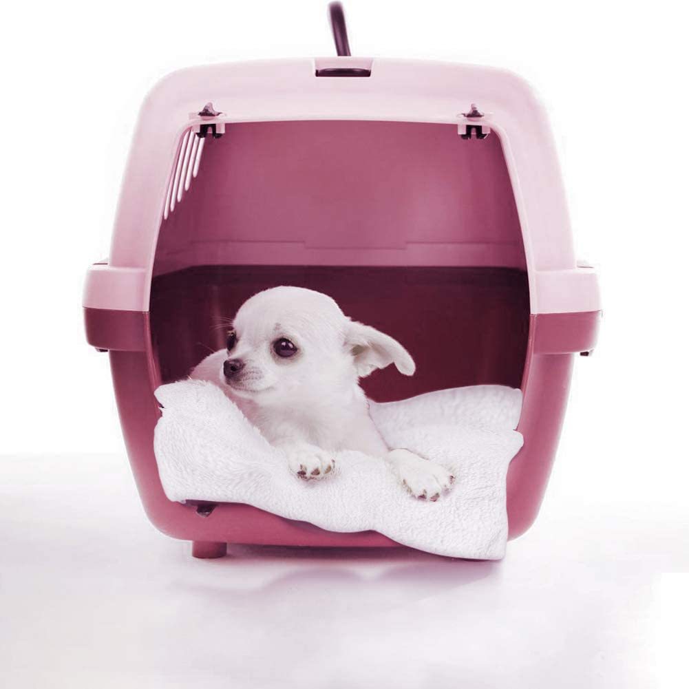 KFX-7366333 Self-Heating Pet Bed Cushion with Berber Fleece, 60x45CM, for Dogs and Cats