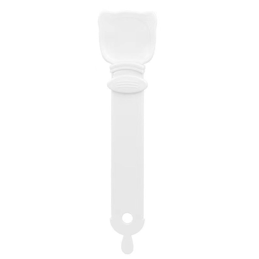 KFX-7369533 Multifunctional Cat Strip Feeder with Mixing Spoon for Liquid Snacks and Wet Food