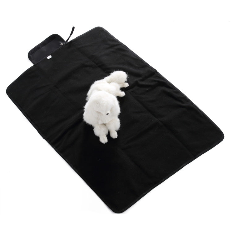 KFX-7369917 Waterproof Foldable Pet Mat for Outdoor Use - Lightweight Oxford Cloth, Multiple Sizes Available