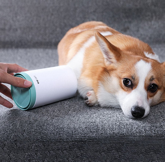 KFX-7375677 Portable Pet Paw Cleaner Cup with Soft Silicone for Easy Cleaning and Maintenance