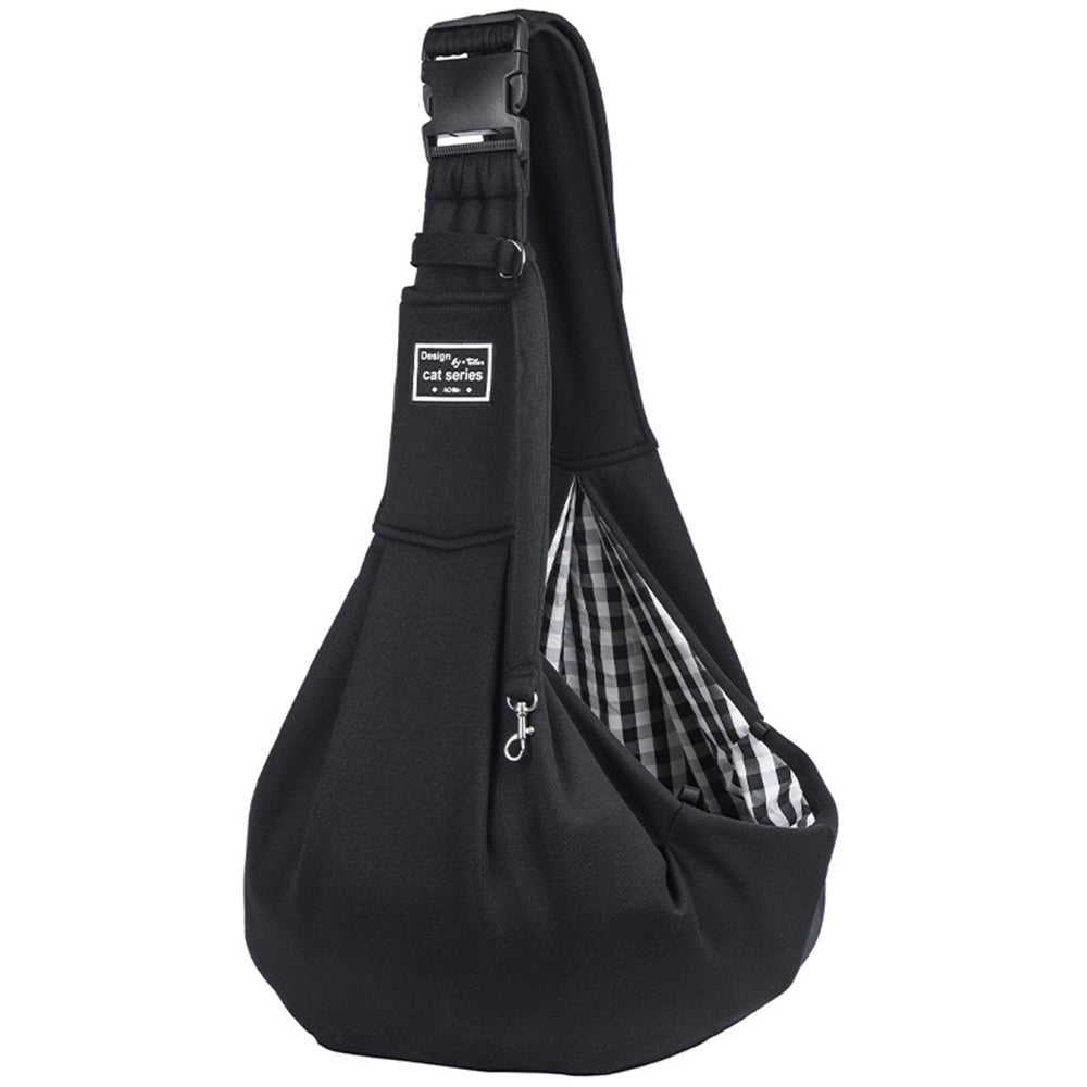 KFX-7381053 Adjustable Pet Carrier Bag for Dogs and Cats - Comfortable Single Shoulder Sling Tote for Travel and Outdoor Use