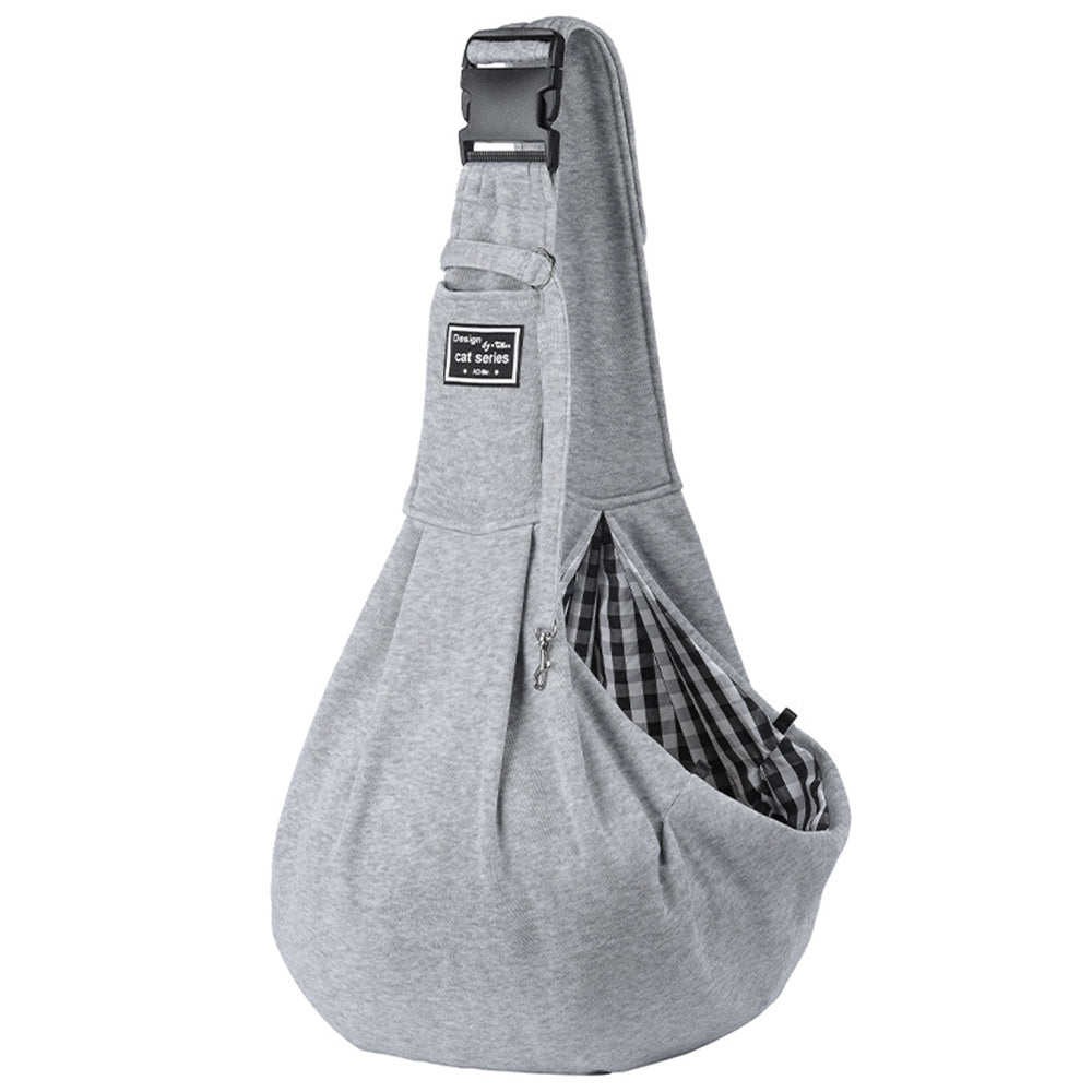 KFX-7381053 Adjustable Pet Carrier Bag for Dogs and Cats - Comfortable Single Shoulder Sling Tote for Travel and Outdoor Use