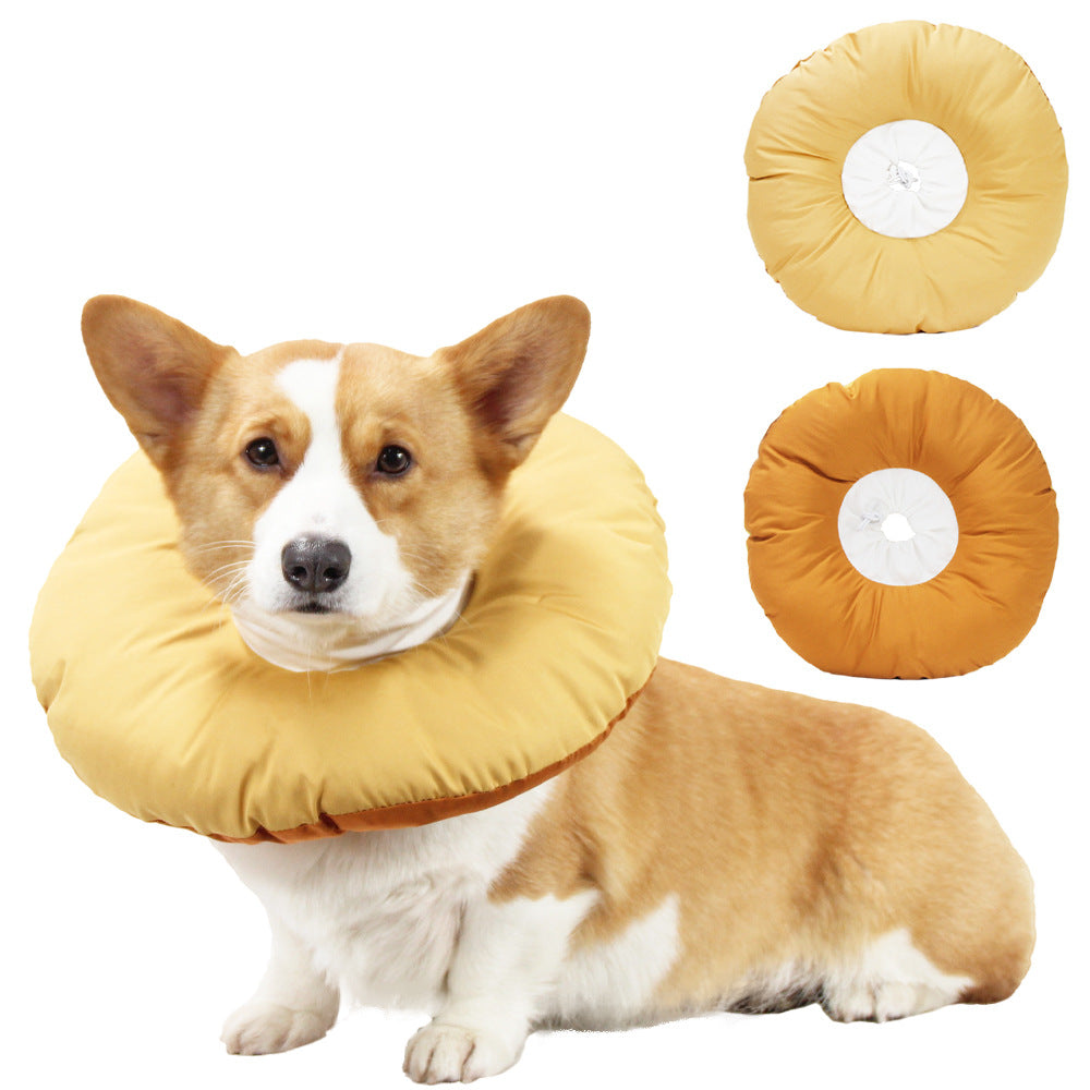 KFX-7381565 Waterproof Color-Block Collar for Cats and Dogs - Adjustable in Avocado, Papaya, Blueberry