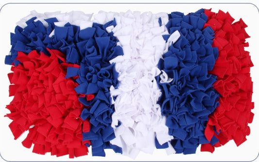 KFX-7384381 Dog Slow Feeding Snuffle Mat - Shaker Velvet, 30x30x5cm, 520g