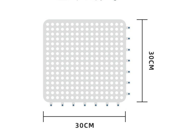 KFX-7384381 Dog Slow Feeding Snuffle Mat - Shaker Velvet, 30x30x5cm, 520g