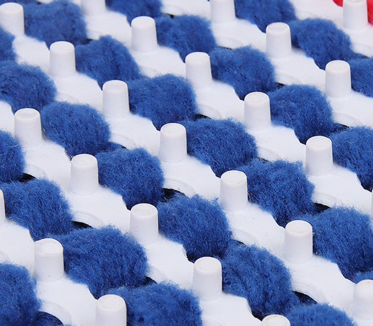 KFX-7384381 Dog Slow Feeding Snuffle Mat - Shaker Velvet, 30x30x5cm, 520g