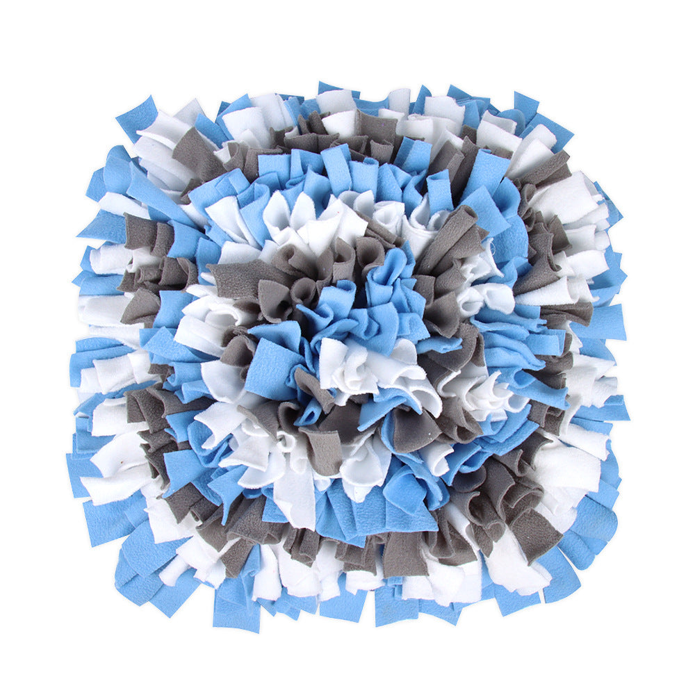 KFX-7384381 Dog Slow Feeding Snuffle Mat - Shaker Velvet, 30x30x5cm, 520g