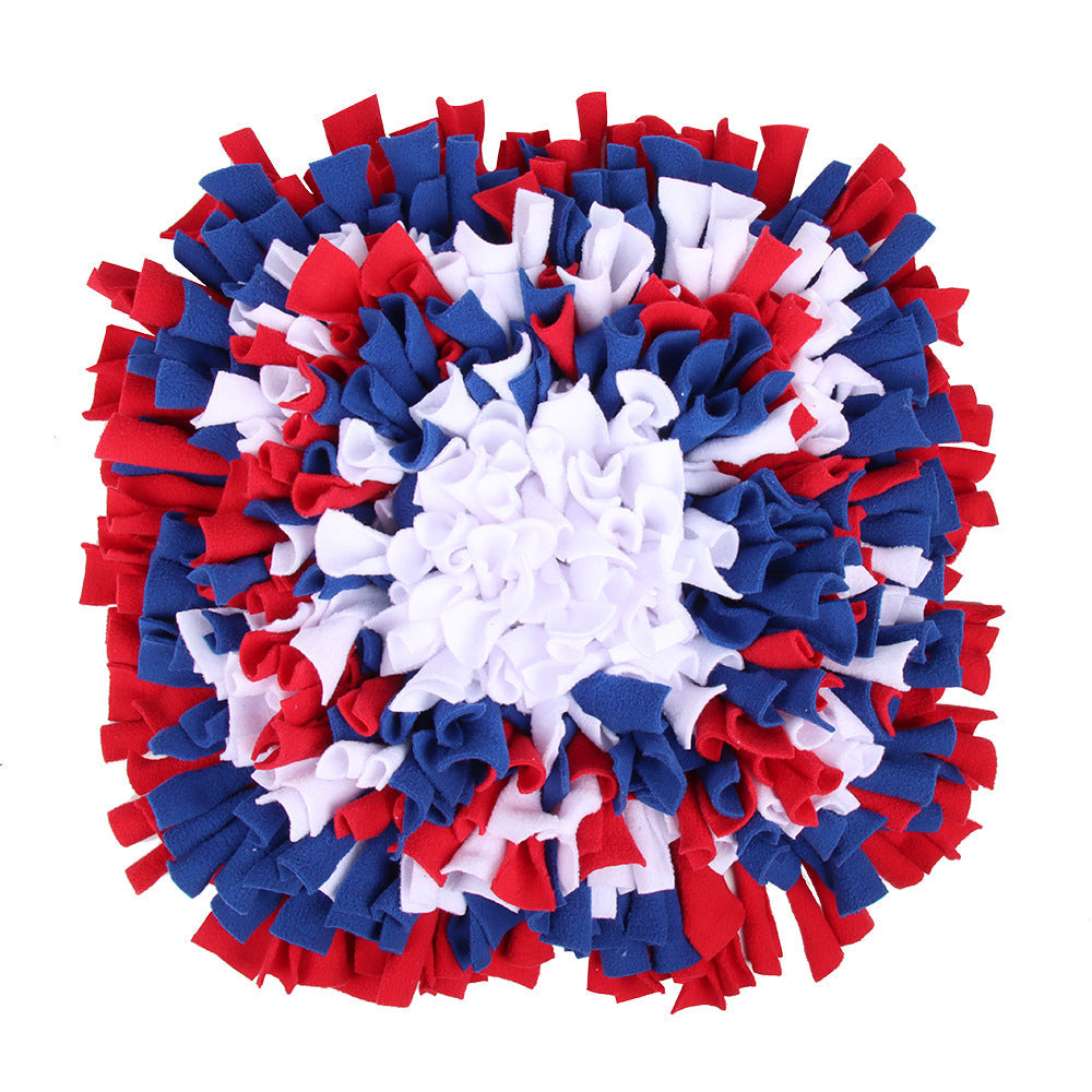 KFX-7384381 Dog Slow Feeding Snuffle Mat - Shaker Velvet, 30x30x5cm, 520g
