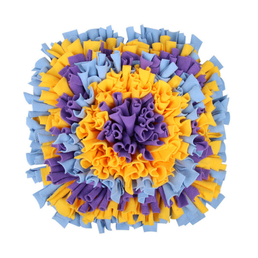 KFX-7384381 Dog Slow Feeding Snuffle Mat - Shaker Velvet, 30x30x5cm, 520g