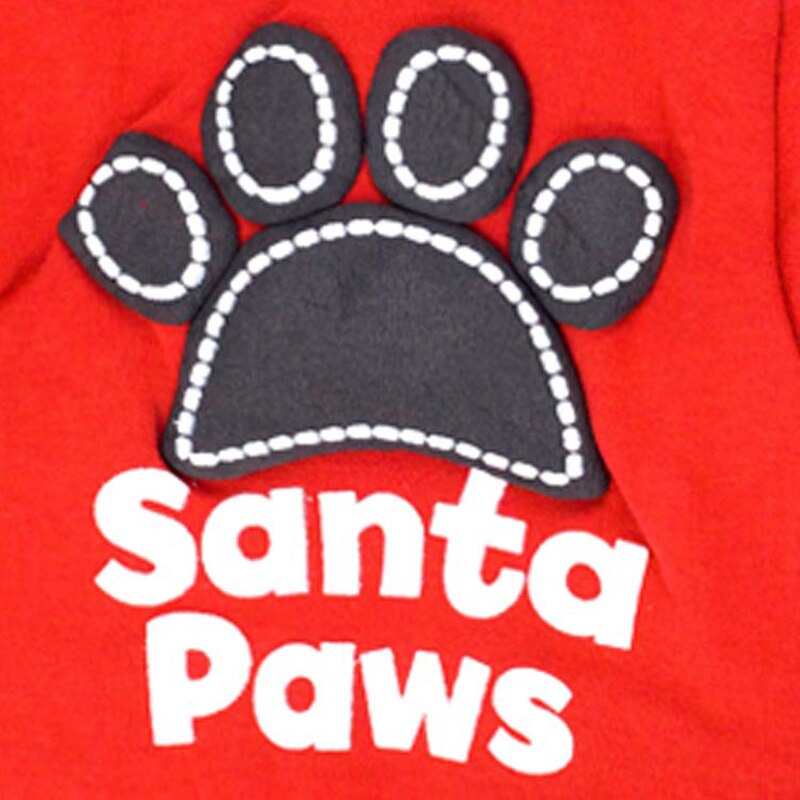 KFX-7387709 Cozy Cotton Hooded Pet Apparel for Holiday Comfort - Red and Black Options