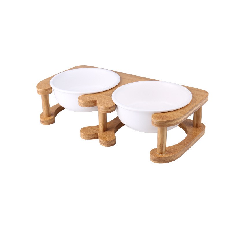 KFX-7389501 Ceramic Cat Food Bowl - 480ML and 800ML Options Available