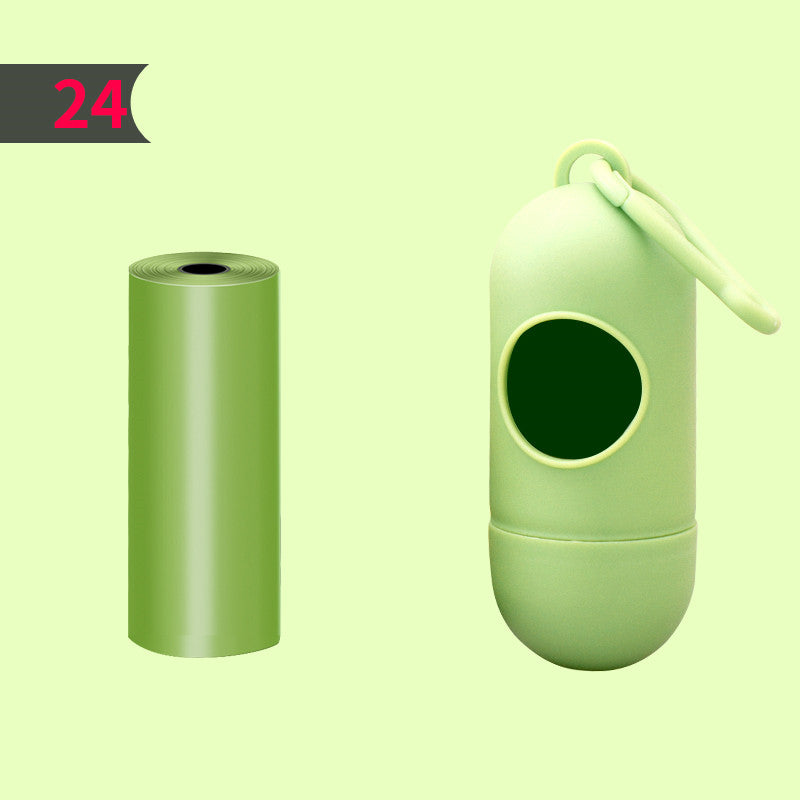 KFX-7391549 Degradable Pet Toilet Bag - EPI + PE, 29.5 x 22 cm, Eco-Friendly Waste Disposal Tool