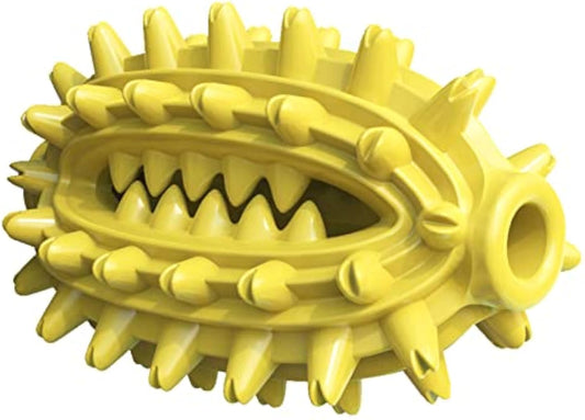 KFX-7398333 Durable Cactus Chew Toy for Medium to Large Dogs - Dental Care & Cleaning with Food-Grade Rubber