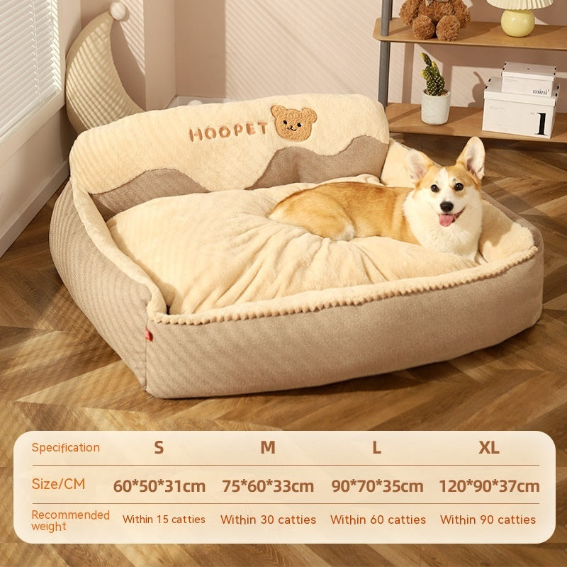 KFX-7399101 Cozy Removable & Washable Kennel for Small to Medium Dogs and Cats