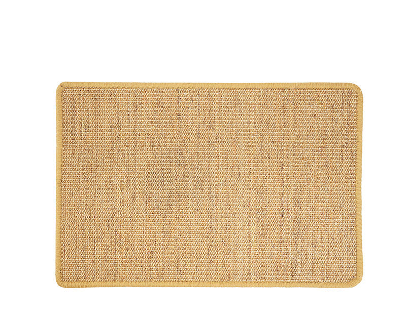 KFX-7401021 Durable Natural Sisal Cat Scratcher Mat for Furniture Protection