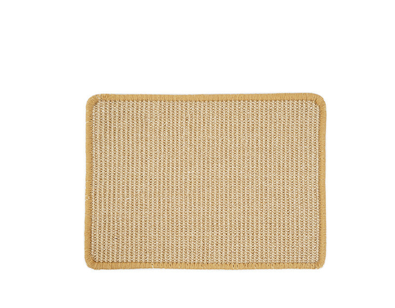 KFX-7401021 Durable Natural Sisal Cat Scratcher Mat for Furniture Protection