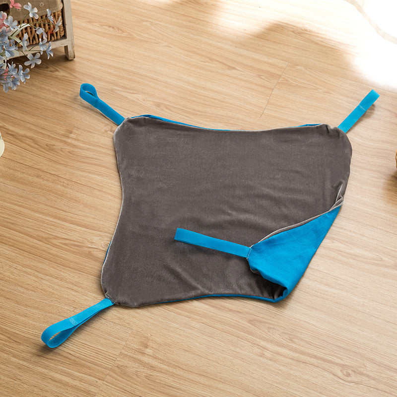 KFX-7402429 Detachable Cat Hammock Bed – 100% Cotton Cat Lounger with Adjustable Straps