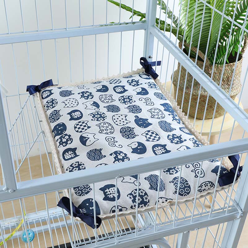 KFX-7402685 Summer Dual-Purpose Pet Mat - Soft Cloth, Multiple Sizes Available