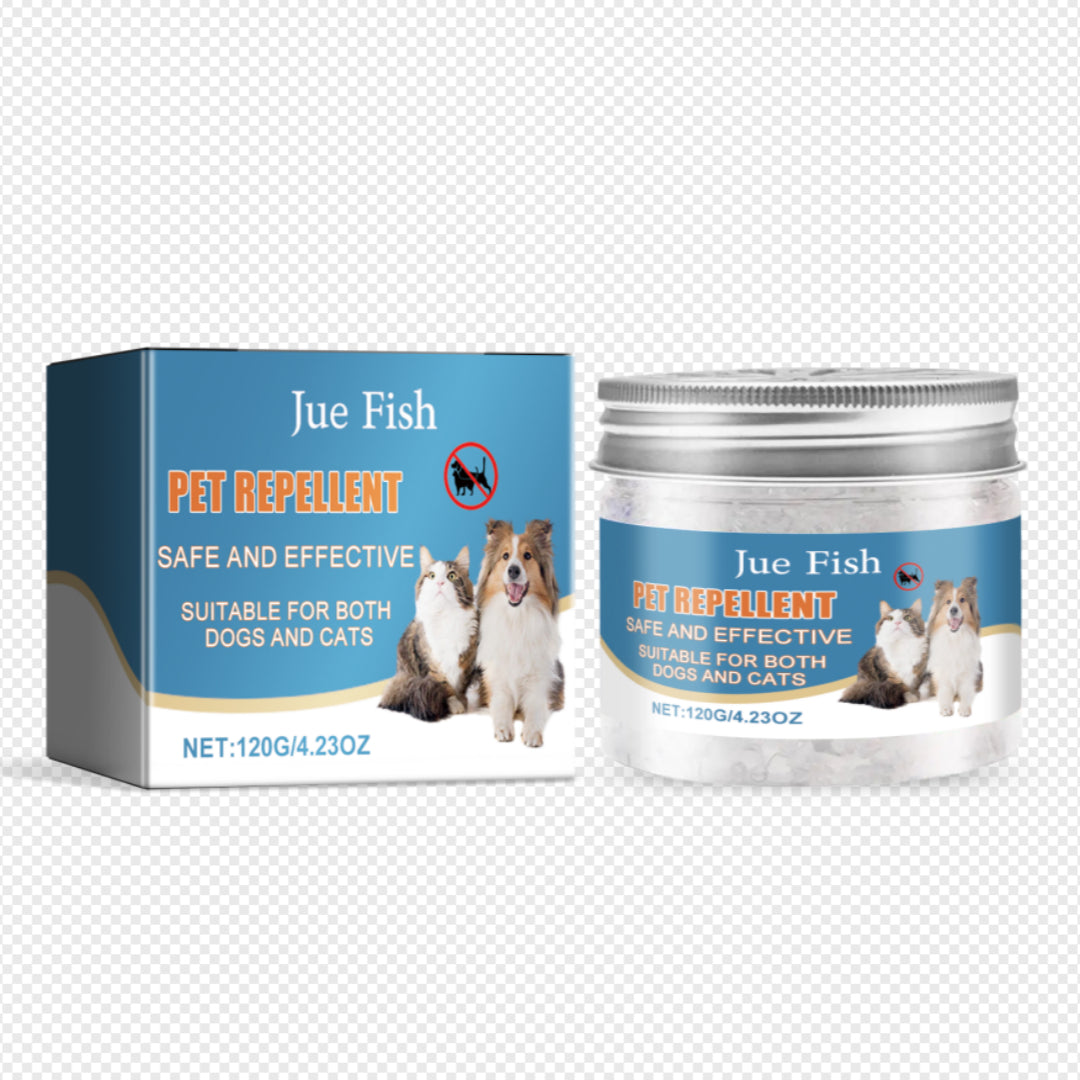KFX-7404093 Pet Repellent Cream for Biting and Peeing with Brush - 120g