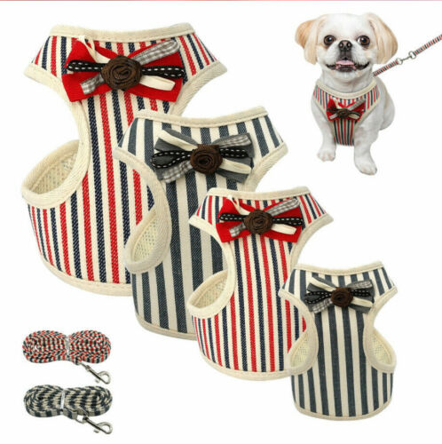 KFX-7406397 Breathable Tank Top Style Dog Chest Strap with Traction Rope for Pets
